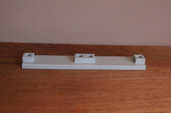 Playmobil vloerplaat voor de pilaren van het dakterras