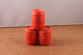 Playmobil 3 oranje tonnen