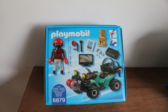 Playmobil boef met quad en buit 6879 nieuw.