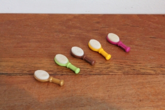 Playmobil borstel. diverse kleuren.