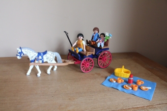 Playmobil paard met wagen 5226.
