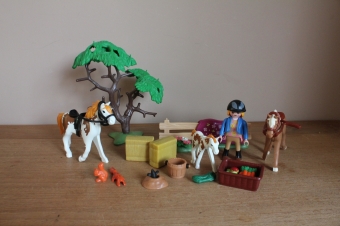 Playmobil Paddock met paarden familie 5227