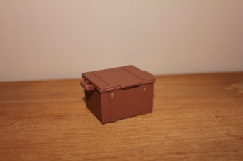 Playmobil bruine kist met deksel