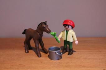 Playmobil veulen met kind 4647