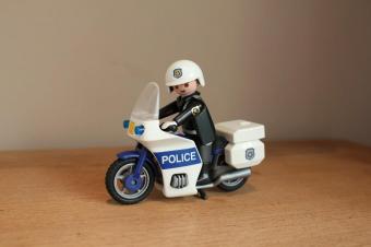 Playmobil politie motor 3986