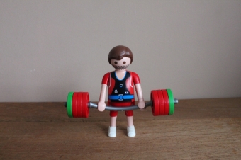 Playmobil gewichtheffer. 5199.