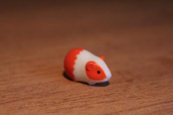 Playmobil cavia oranje / wit