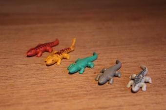 Playmobil kleine krokodillen en salamanders