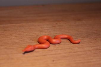 Playmobil oranje slang