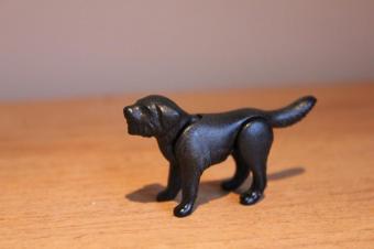 Playmobil zwarte hond