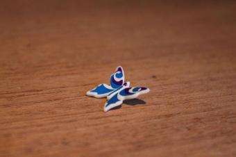 Playmobil wit/blauwe vlinder