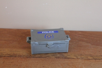 Playmobil grijze politie kist.