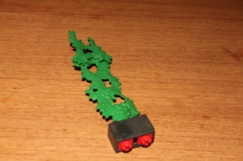 Playmobil klimop met donker grijze plantenbak