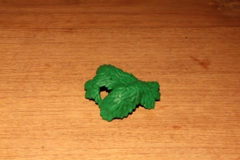 Playmobil donker groen boomblad (kleinste maat)