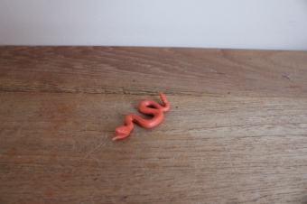 Playmobil oranje slang.