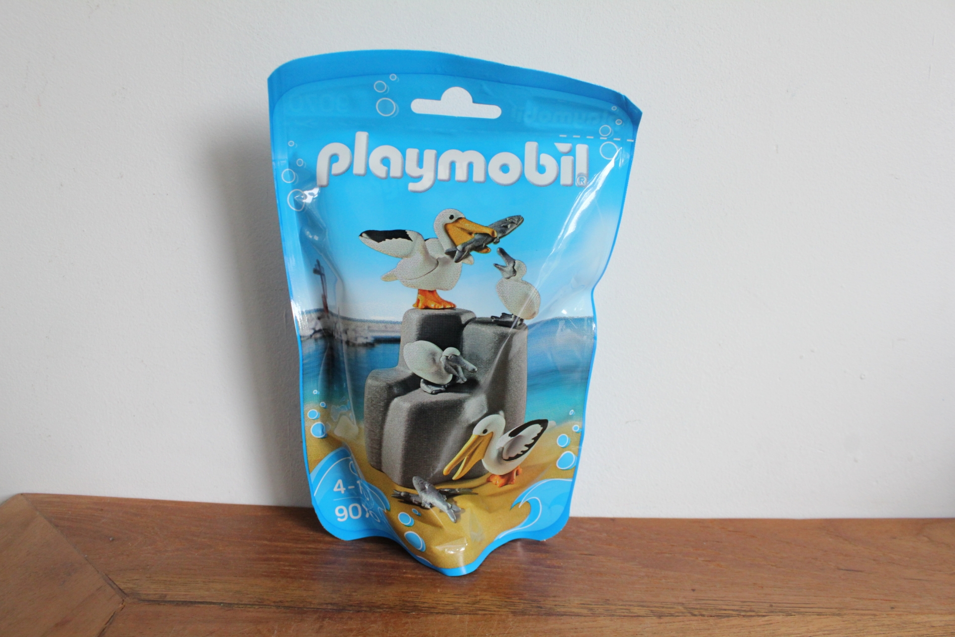 kubus cassette magneet Playmobil pelikanen 9070 nieuw - Zee en water dieren - 2e hands playmo