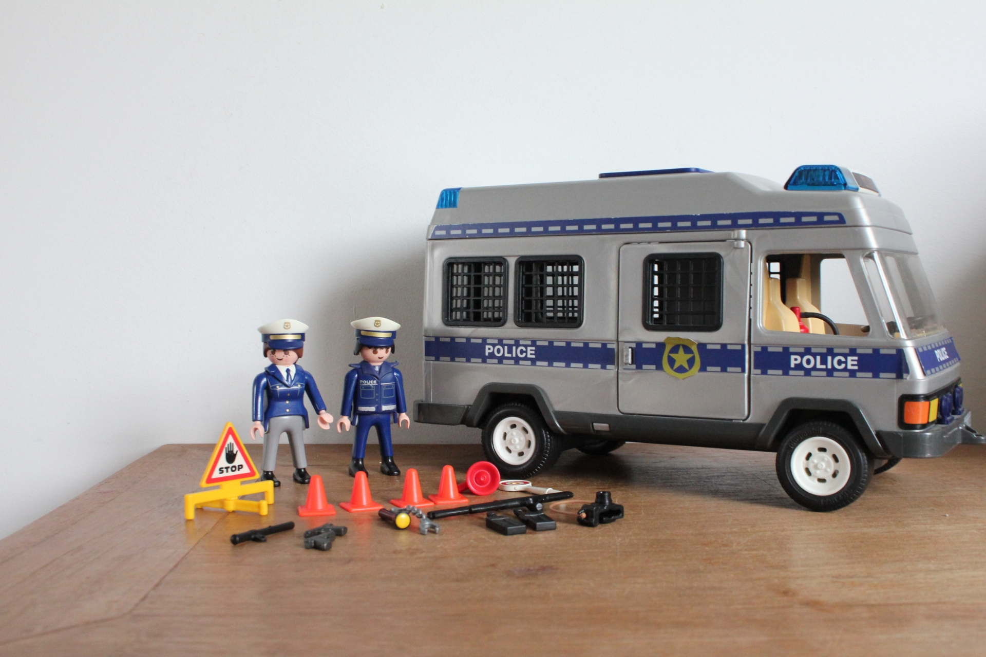 oppervlakte Blanco Strikt Playmobil politie bus 4023 - playmobil politie - 2e hands playmo