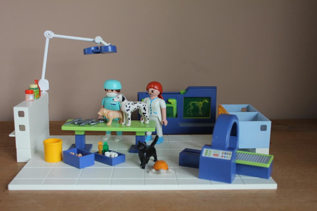 Lezen Positief Hysterisch Playmobil operatie kamer 4346 - playmobil dierenkliniek - 2e hands playmo