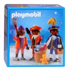 Playmobil 3 zwarte pietjes 5040 nieuw in doos.