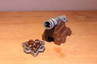 Playmobil kanon met kogels
