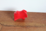 Playmobil rood zadel voor paard.