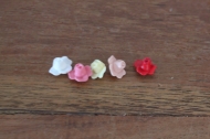 Playmobil roosjes half open in diverse kleuren.