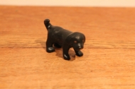 Playmobil zwart hondje.