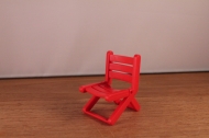 Playmobil rode klapstoel