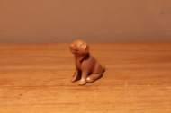 Playmobil puppy bruin zittend