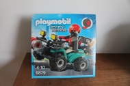 Playmobil boef met quad en buit 6879 nieuw.