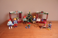 Playmobil kerstmarkt met poppetjes 4891