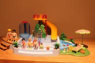 Playmobil zwembad met glijbaan 4858