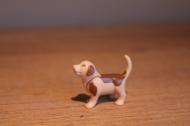 Playmobil puppy licht bruin met donker bruine vlekken