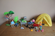 Playmobil camping / tent set 5435