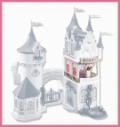 Playmobil uitbreiding voor prinsessen kasteel 6236
